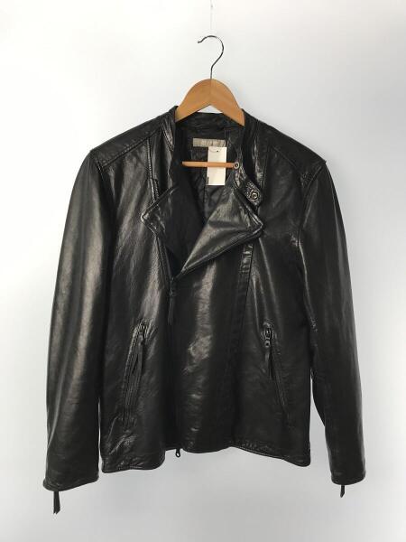 nano universe(ナノユニバース) / ダブルライダースジャケット/L/馬革