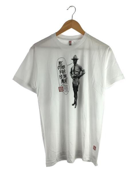 S/DOUBLE(エスダブル) / Tシャツ/M/コットン/WHT/無地 | 古着の販売 
