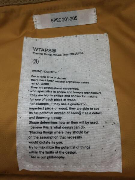 WTAPS(ダブルタップス) / ダウンジャケット/3/ナイロン/CML/132GWDT