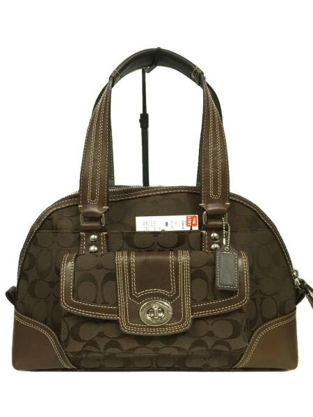 COACH(コーチ) / ハンドバッグ/キャンバス/BRW/総柄/J0993-F13977 