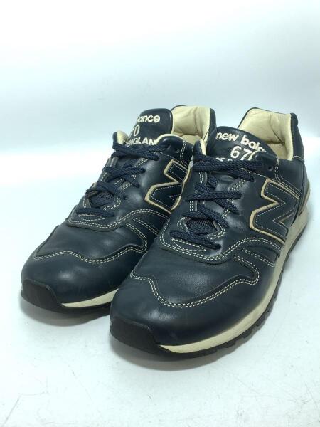 NEW BALANCE(ニューバランス) / M670/ネイビー/US7/NVY/レザー | 中古 