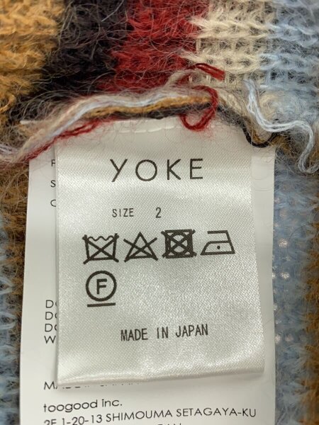 YOKE(ヨーク) / ニット・セーター(厚手)/2/モヘア/マルチカラー
