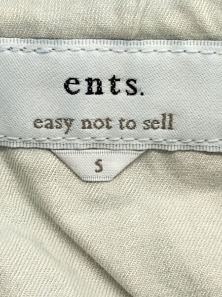 ents. シルクデニムジャケット easy not to sell ents
