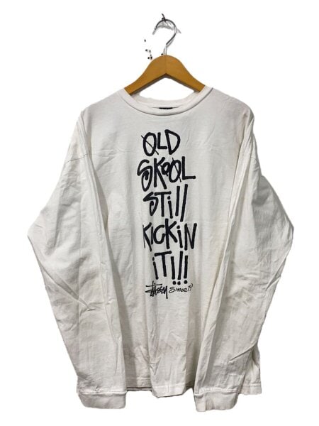 STUSSY(ステューシー) / Old Skool Still kickin it/長袖Tシャツ/XL 