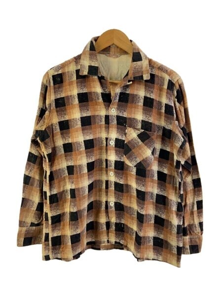 プリネル】 フランネルシャツ プリネル 50s 50年代 50s S.O | 古着 プリントネル vintage トップス