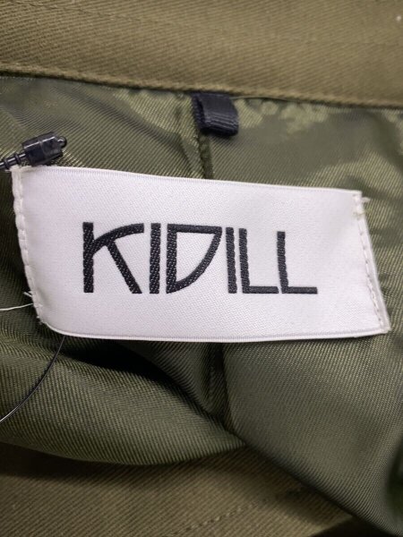 KIDILL / 24SS/コート/FREE/コットン/KHK/総柄/KL789 KIDILL(キディル) / 24SS/コート/FREE/コットン/KHK/総柄/KL789 | 古着