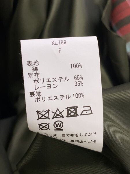 KIDILL(キディル) / 24SS/コート/FREE/コットン/KHK/総柄/KL789 | 古着