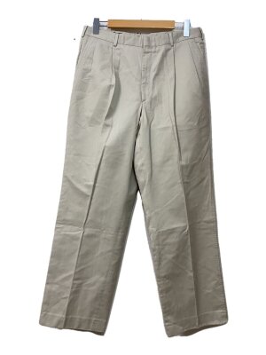 サスペンダーボタン付き 2tuck 90s LANDS'END スラックス 990514d2aec3d3396e8776f418b87a