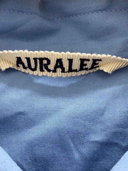 AURALEE(オーラリー) / 長袖シャツ/5/コットン/BLU/A25SS02TN// | 古着