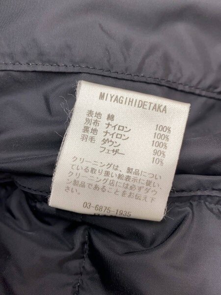 MIYAGIHIDETAKA(ミヤギヒデタカ) / BANDANA DOWN JACKET/シミ・汚れ有 