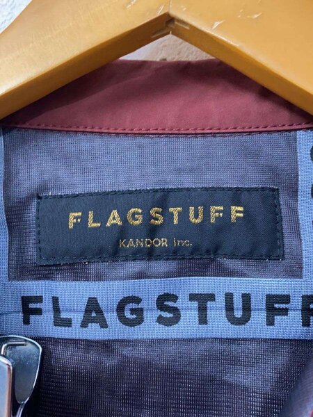 F-LAGSTUF-F(フラグスタフ) / 長袖シャツ/XL/ナイロン/BRD/無地/20AW 