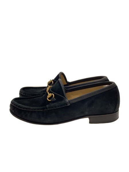 GUCCI(グッチ) / ローファー/34.5/BLK/スウェード | 中古品の販売 