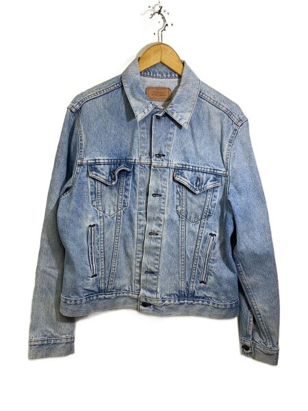 Levi's(リーバイス) / 80s/USA製/Gジャン/44/コットン/IDG/無地/70506