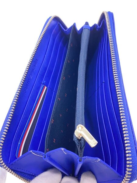 TOMMY HILFIGER(トミーヒルフィガー) / 長財布/PVC/BLU/無地/メンズ 
