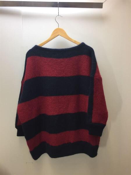 Needles(ニードルズ) / 18AW/Mohair Boat Neck Sweater-Stripe Needles(ニードルズ) / 18AW/Mohair Boat Neck Sweater-Stripe