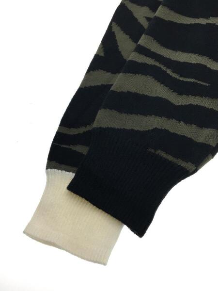 sacai(サカイ) / 20SS/ゼブラ柄ニット/セーター(薄手)/1/ウール/KHK 