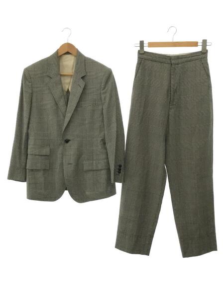 JANE SMITH(ジェーンスミス) / セットアップ/36/ウール/GRY/グレンCK  