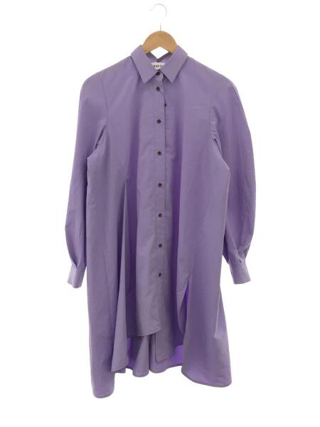 ENFÖLD パープル ボタン付きシャツ 38 enfold セットスーツ ブラッ38