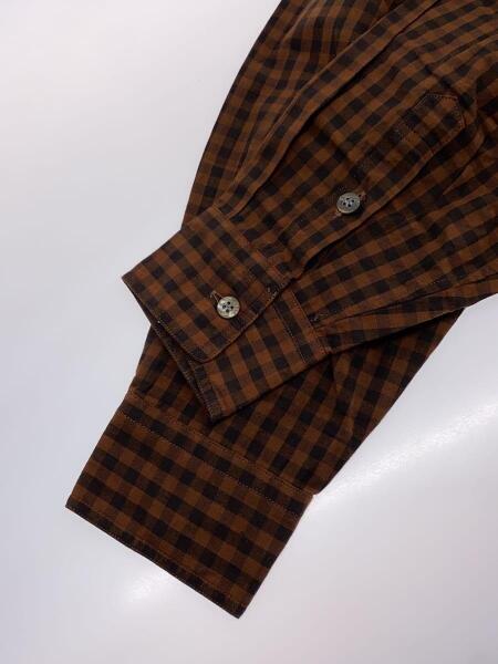 TOKIO KUMAGAI 赤 長袖シャツ TOKIO KUMAGAI(トキオクマガイ) / 長袖シャツ/M/コットン/BRW | 古着の
