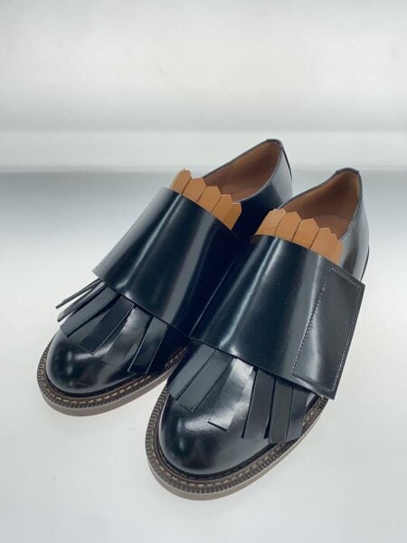 MARNI マルニ ベルクロストラップ フリンジデザイン ローファー 37 MARNI マルニ ベルクロストラップ フリンジデザイン ローファー 37