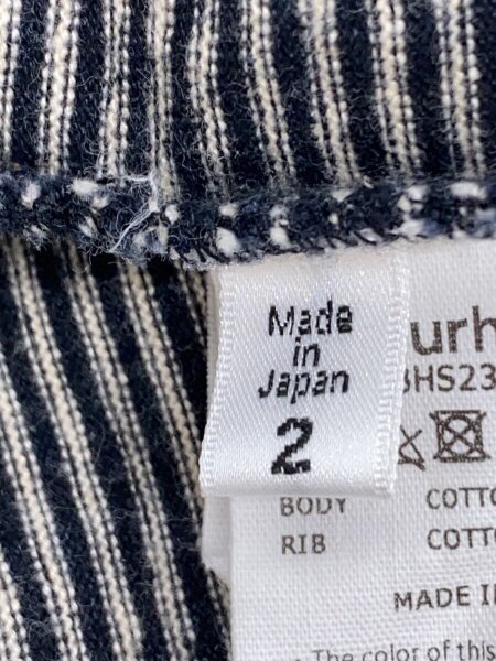BLURHMS(ブラームス) / 23AW/C/NAPP Border Boat-neck Tee/長袖Tシャツ 