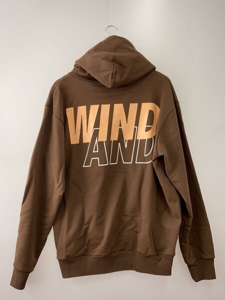 WIND AND SEA(ウィンダンシー) / パーカー/L/コットン/BRW/WDS-O-SIG