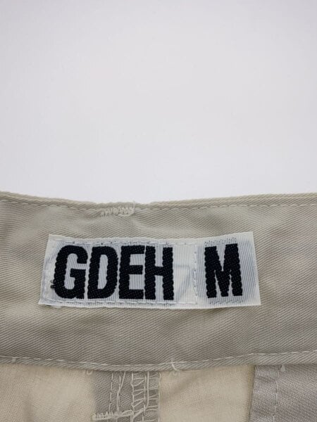 GOOD ENOUGH / サイドジップパンツ/ボトム/M/コットン/BEG GOOD ENOUGH(グッドイナフ) / サイドジップパンツ/ボトム/M/コットン