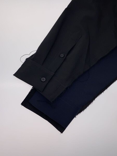 MARNI / 長袖シャツ/44/ウール/NVY/CUMU0278UD MARNI([イリョウ/フクショク]マルニ) / 長袖シャツ/44/ウール/NVY