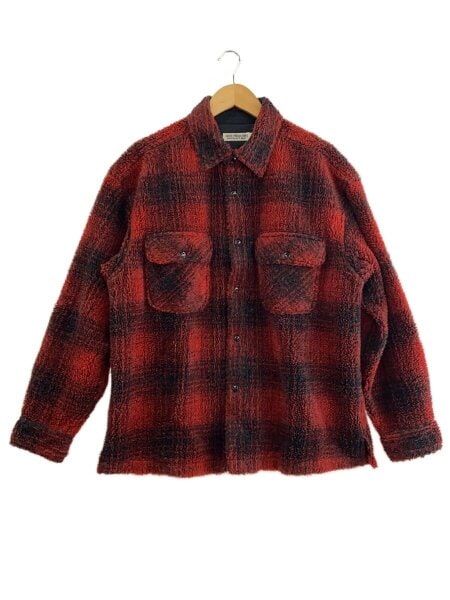 COOTIE(クーティー) / Ombre Boa Check CPO Jacket/フリースジャケット 
