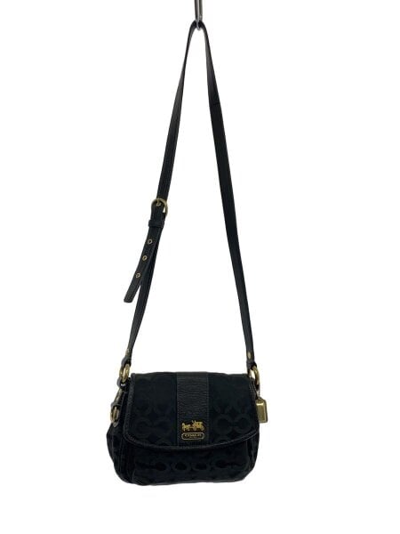 COACH(コーチ) / ショルダーバッグ/--/BLK/モノグラム/F12988// | 中古 