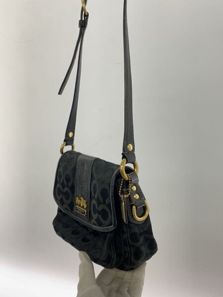 COACH(コーチ) / ショルダーバッグ/--/BLK/モノグラム/F12988// | 中古 
