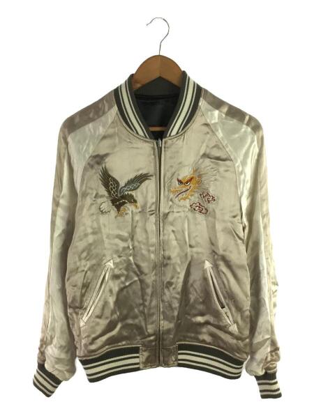 AVIREX(アヴィレックス) / スカジャン/M/レーヨン/SLV/6172138 | 古着
