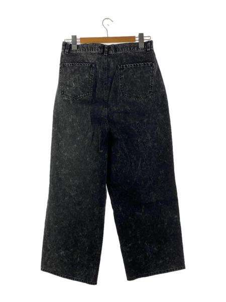 「ADRER」 ダメージ加工デニムパンツ S ブラック メンズ Adrerブラックダメージデニム