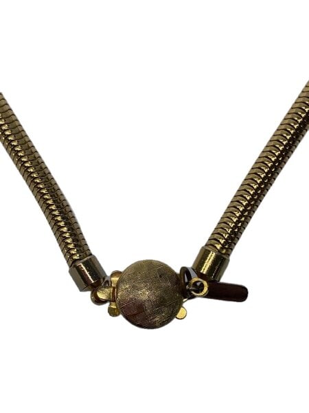 YVES SAINT LAURENT◆ネックレス/-/GLD/トップ有