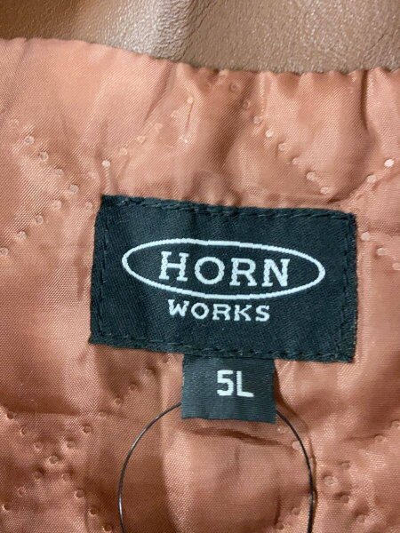 HORN WORKS(ホーンワークス) / レザージャケット・ブルゾン/FREE