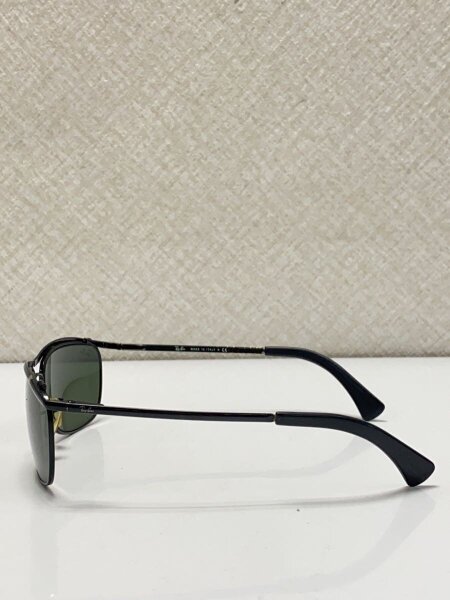 Ray-Ban(レイバン) / サングラス/ウェリントン/チタン/BLK/GRN/メンズ