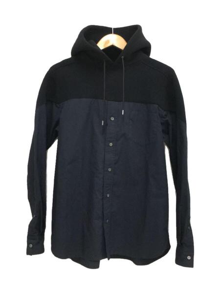 sacai(サカイ) / COTTON HOODIE/パーカー/1/コットン/NVY/SCM-026 