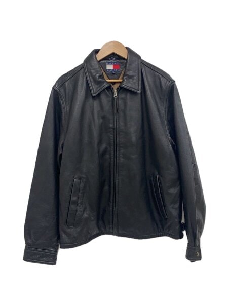 トミーヒルフィガー レザーブルゾン