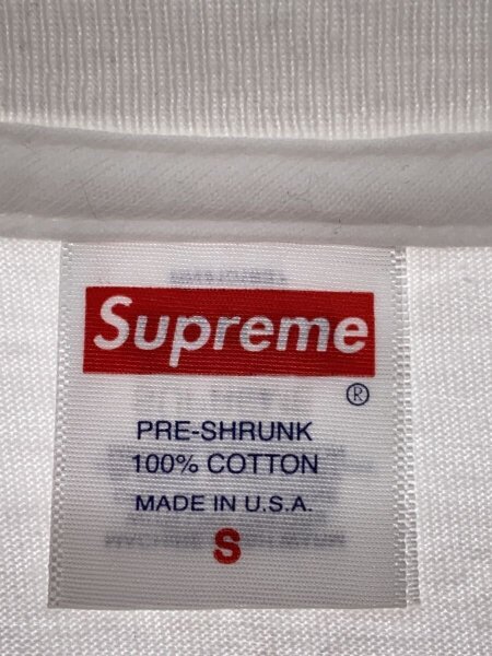 Supreme(シュプリーム) / 24SS/VARSITY TEE/Tシャツ/S/コットン/WHT