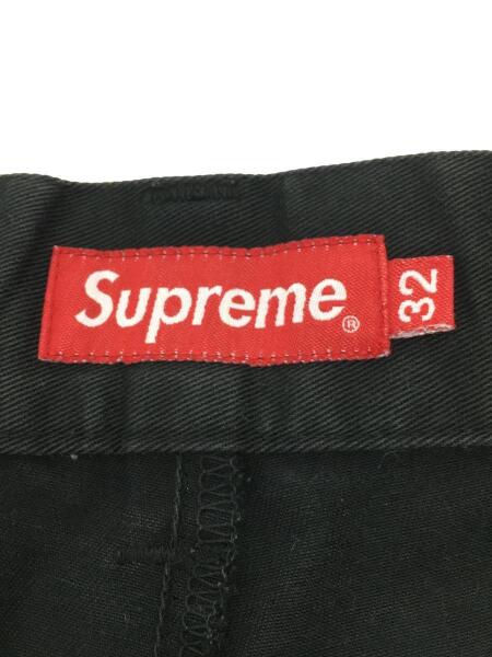 シュプリーム ストレートパンツ　ブラック　32 Supreme(シュプリーム) / ストレートパンツ/32/ポリエステル/BLK/無地