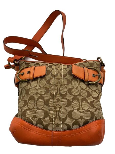 COACH(コーチ) / シグネチャー/キャンバスショルダー/ショルダーバッグ 