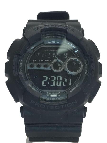 CASIO(カシオ) / G-SHOCK/GD-100-1BJF/クォーツ腕時計/デジタル/ラバー 