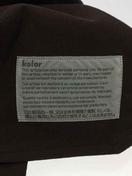 kolor(カラー) / 20SS/T/Wハードポプリンタックパンツ/スラックス