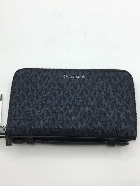 マイケルコース セカンドバッグ ブラック MKシグネチャー ロゴ