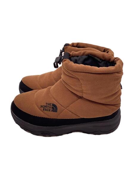 【美品】ノースフェイス　ヌプシブーツ25cmコーデュロイ　ブーティー　黒 THE NORTH FACE(ザノースフェイス) / ブーツ/25cm/BRW/コーデュロイ