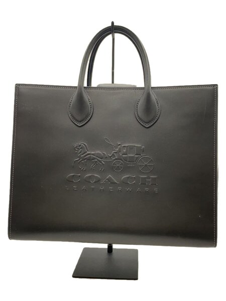 COACH(コーチ) / エーストート35/ハンドバッグ/レザー/BLK/CR684 