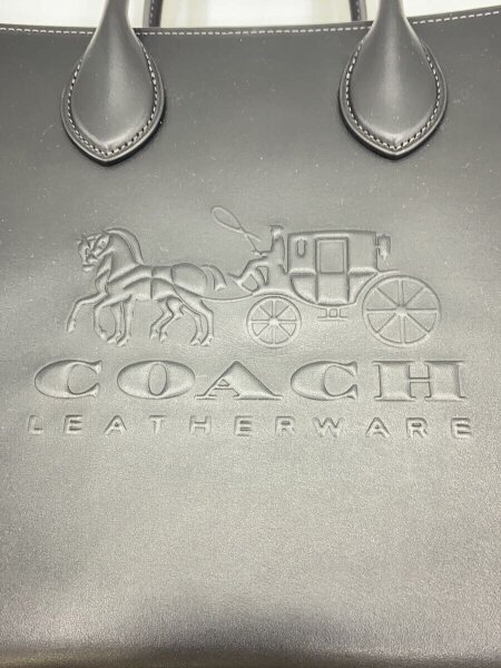 COACH(コーチ) / エーストート35/ハンドバッグ/レザー/BLK/CR684 