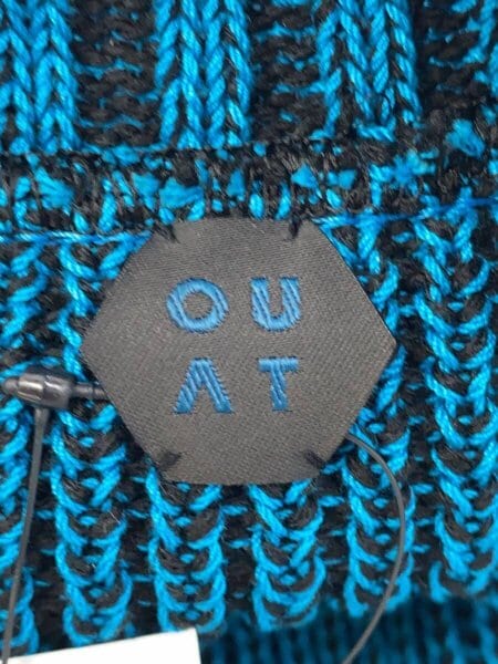 OUAT / ニットベスト(厚手)/3/コットン/BLU/O009024VT OUAT(オーユーエーティー) / ニットベスト(厚手)/3/コットン/BLU