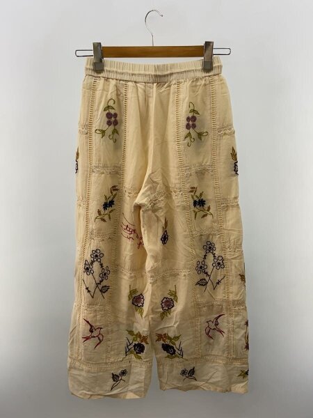 TODAYFUL(トゥデイフル) / Embroidery Patchwork Trousers/36/コットン