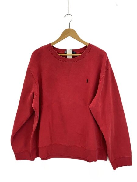POLO RALPH LAUREN(ポロラルフローレン) / スウェット/XL/コットン/RED 